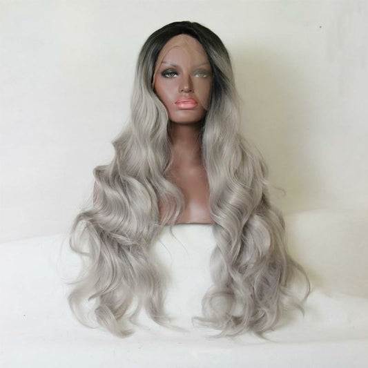 Synthetic and Human mix Lace Wigs In Dubai