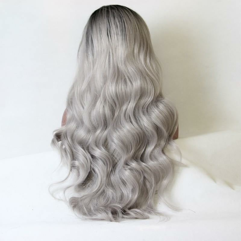 Synthetic and Human mix Lace Wigs In Dubai