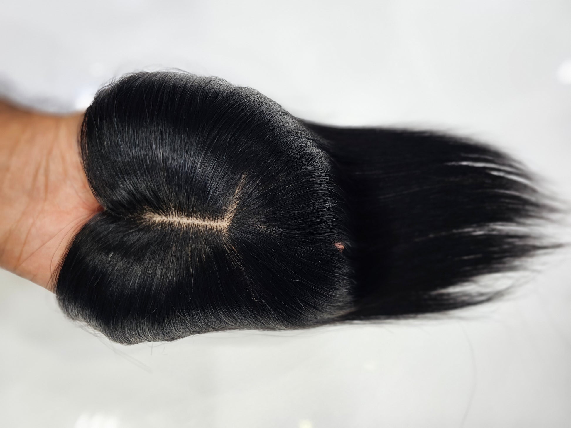 human hair topper for black women
