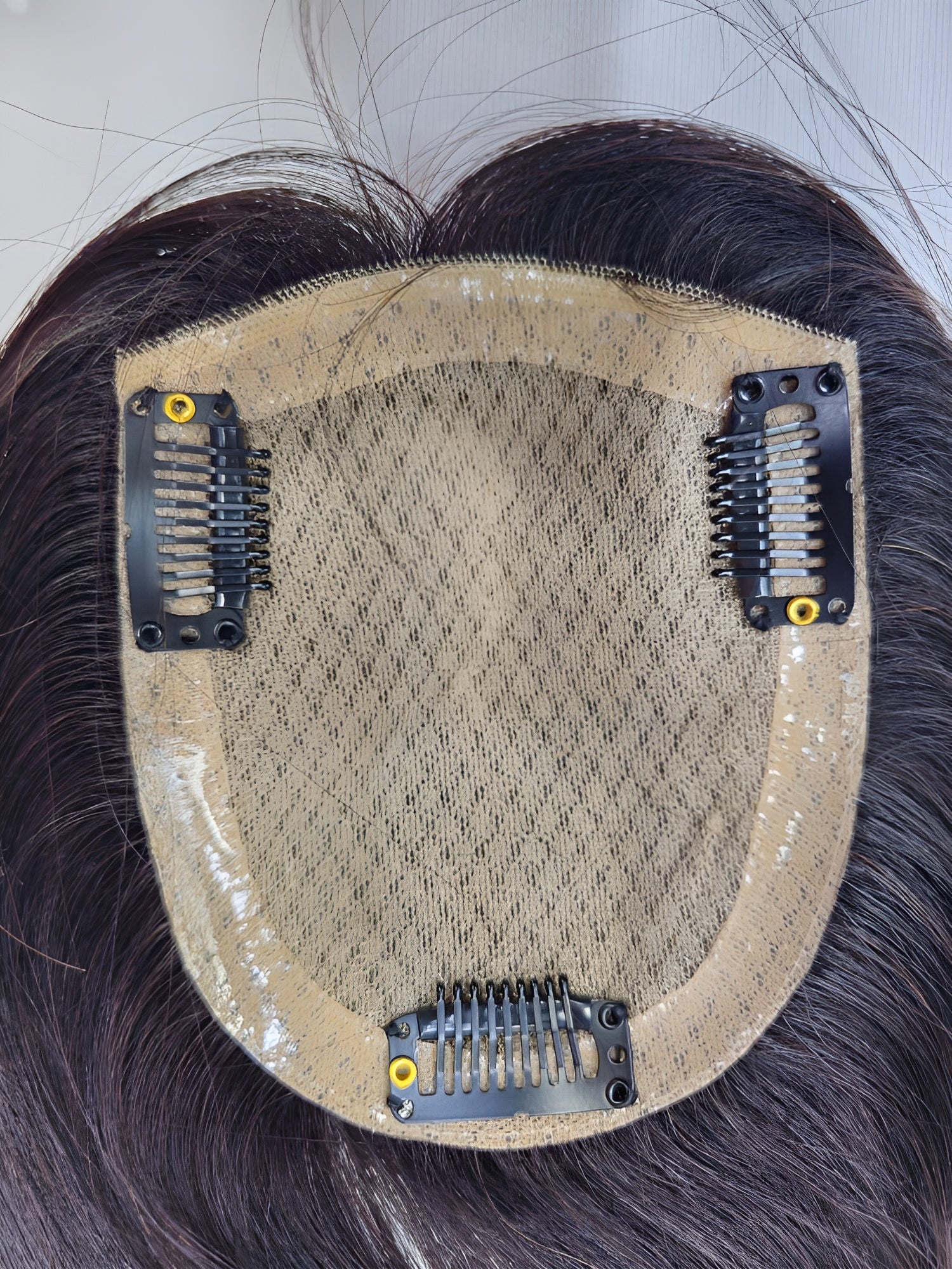 Hair Topper for Women Real Human Hair Topper Hair Piece Peruvian Hair