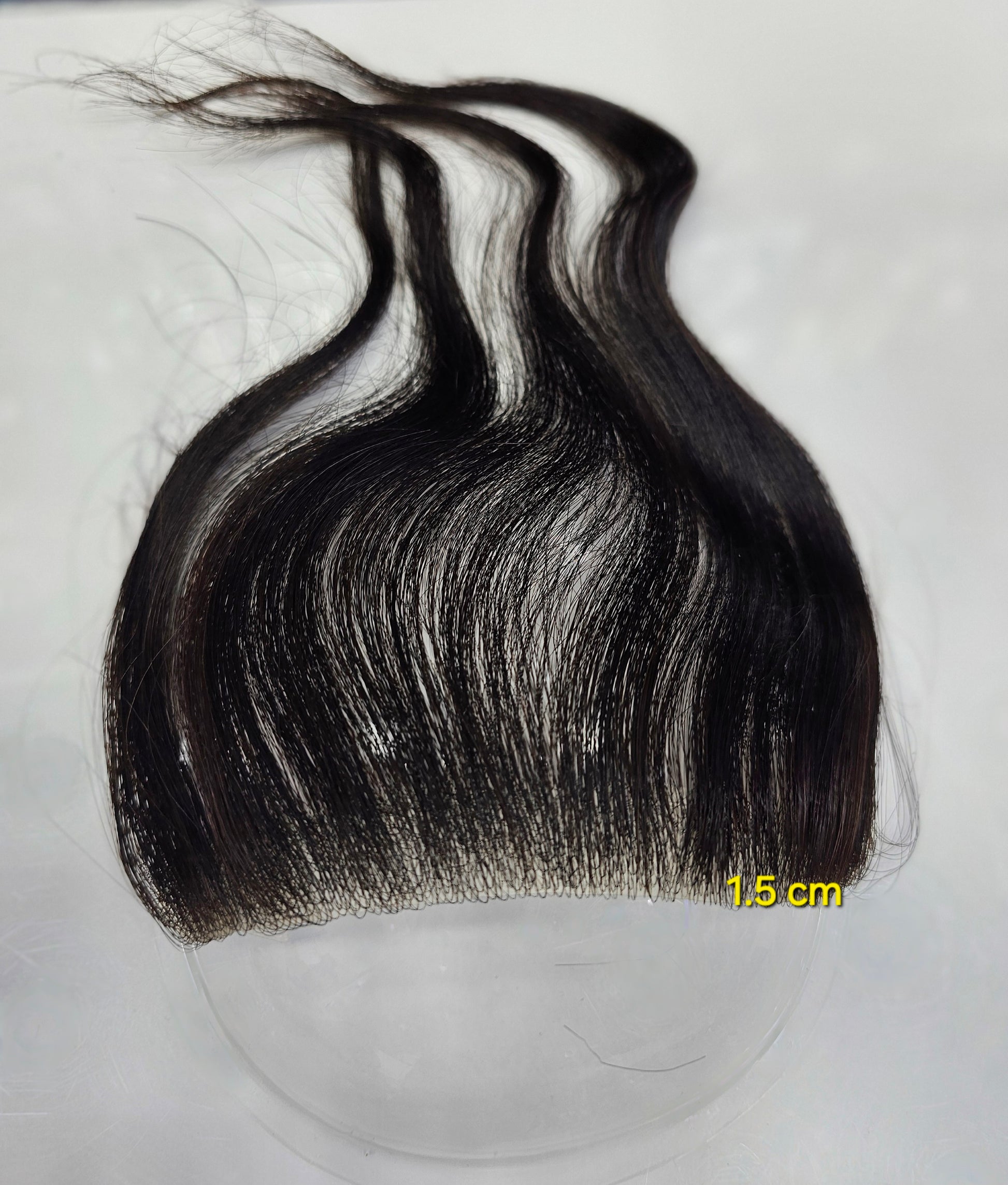 human hair front line piece toupee for men