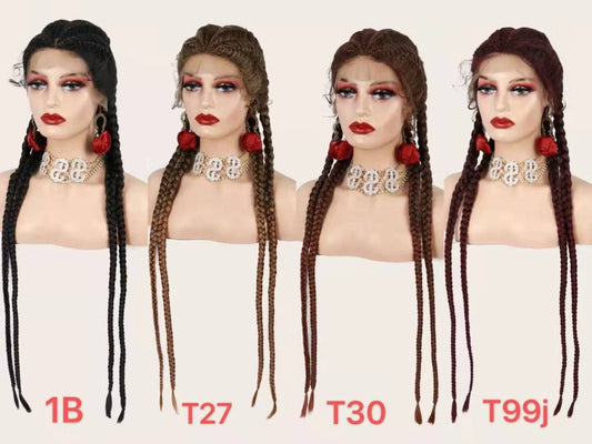 Synthetic Braided Wigs for Women's in Dubai ( UAE ) - Natural Hair and Wigs