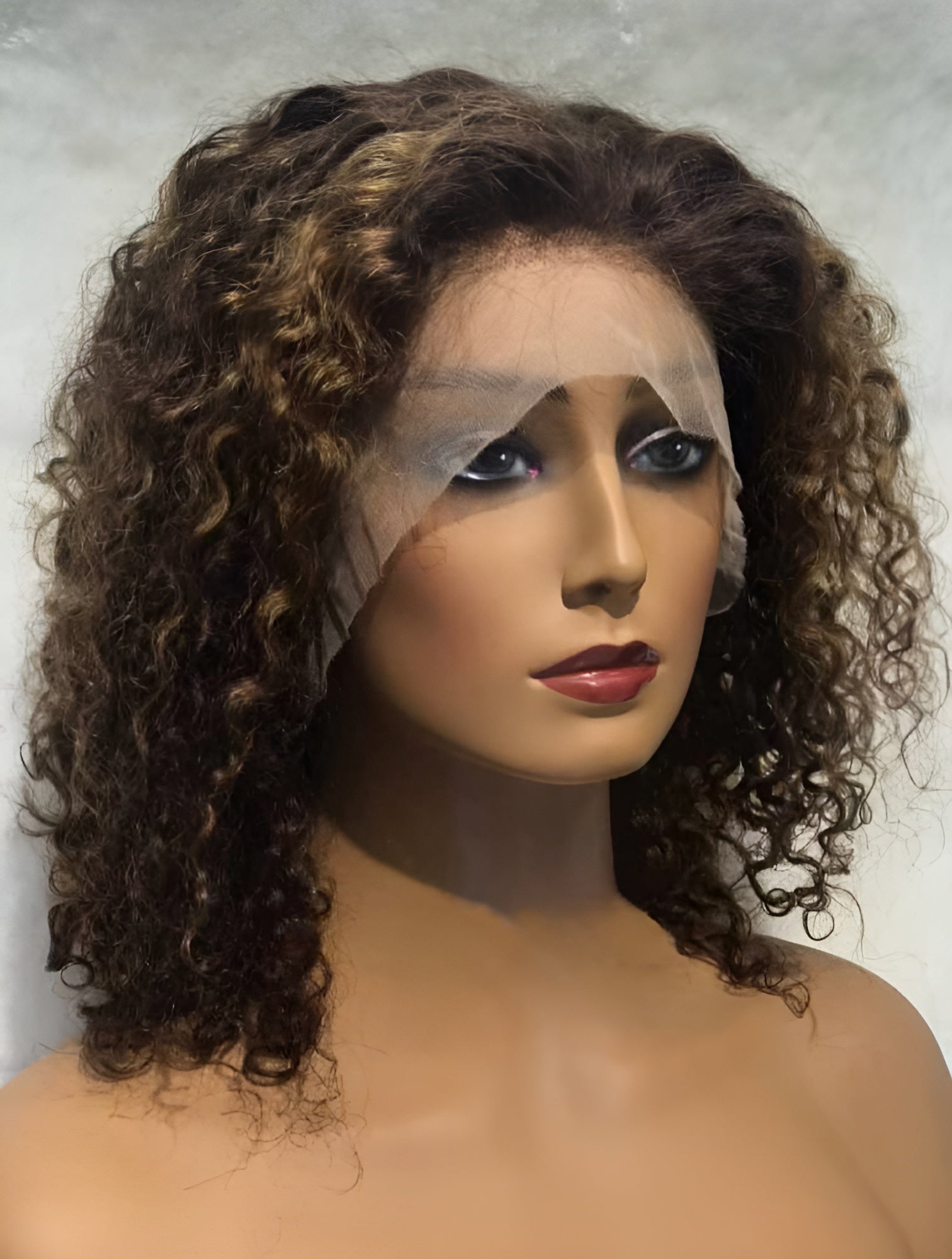 ombre honey brown wig 