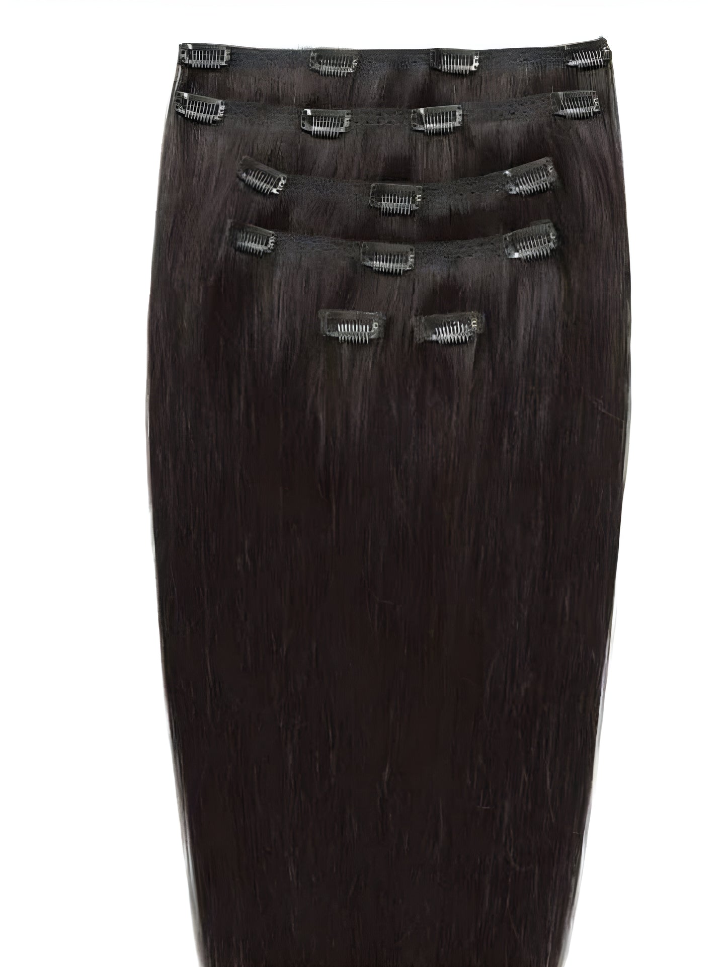 Clip in Hair Pieces Italian Human Hair Clips On Extensions For Women - Natural Hair and Wigs