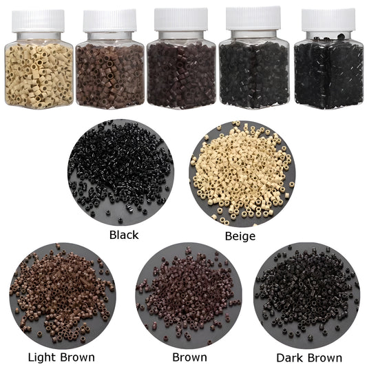 Micro link Beads 5mm for Hair Extensions