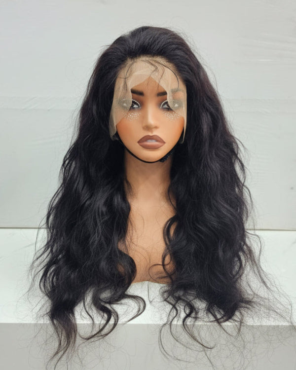 Body Wave 360 Lace Wig with natural flowing waves