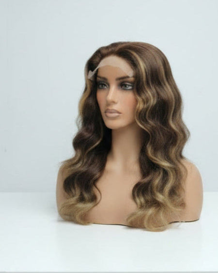 Brown Highlight Wig Dubai. 
Honey brown balayage wig. 
Brown Highlight Human Hair Wig. 
