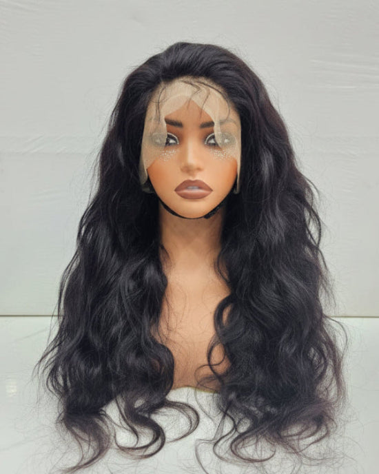 360 Human Hair Lace Wig with voluminous body waves
