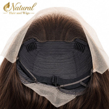 High Density Color 2 Bob Wig with Full Thick Hair and Lace Front.