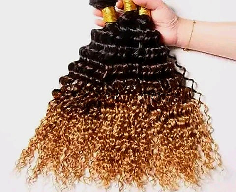 Virgin Italian 1b/33 Cruly Boundless Human Hair Extensions In Dubai
