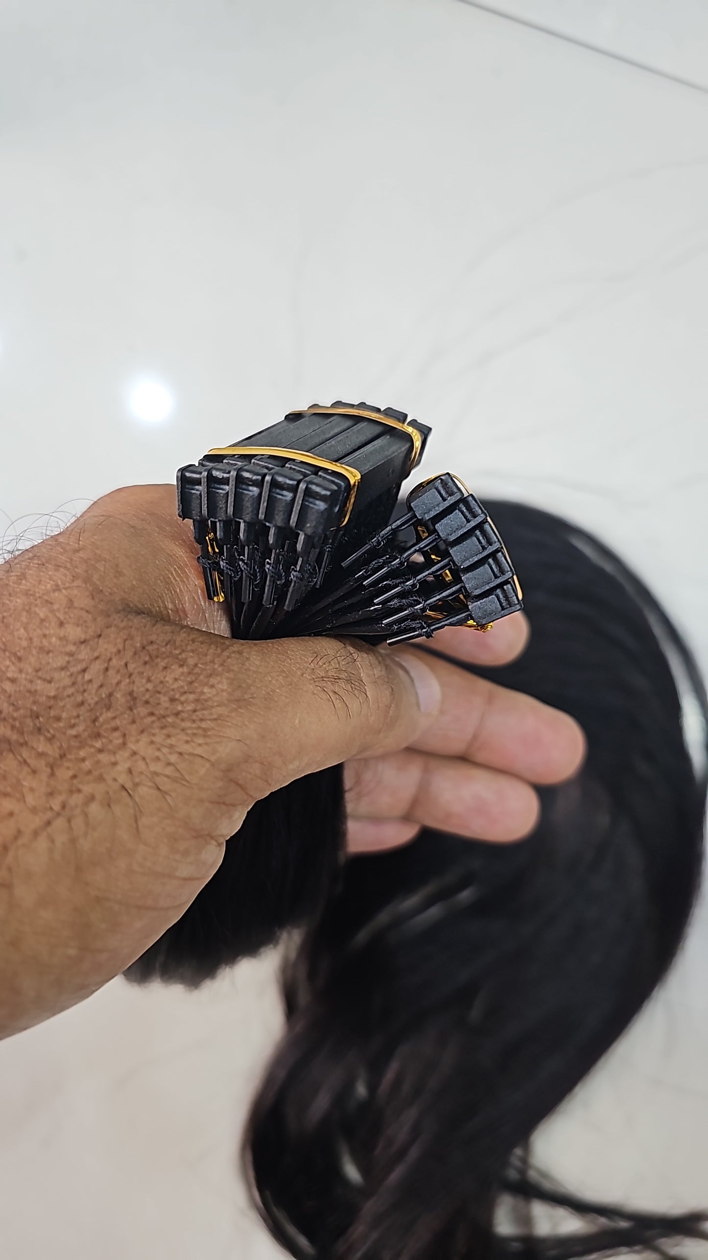 Remy Human Hair 6D Extensions for Women In Dubai. - Natural Hair and Wigs