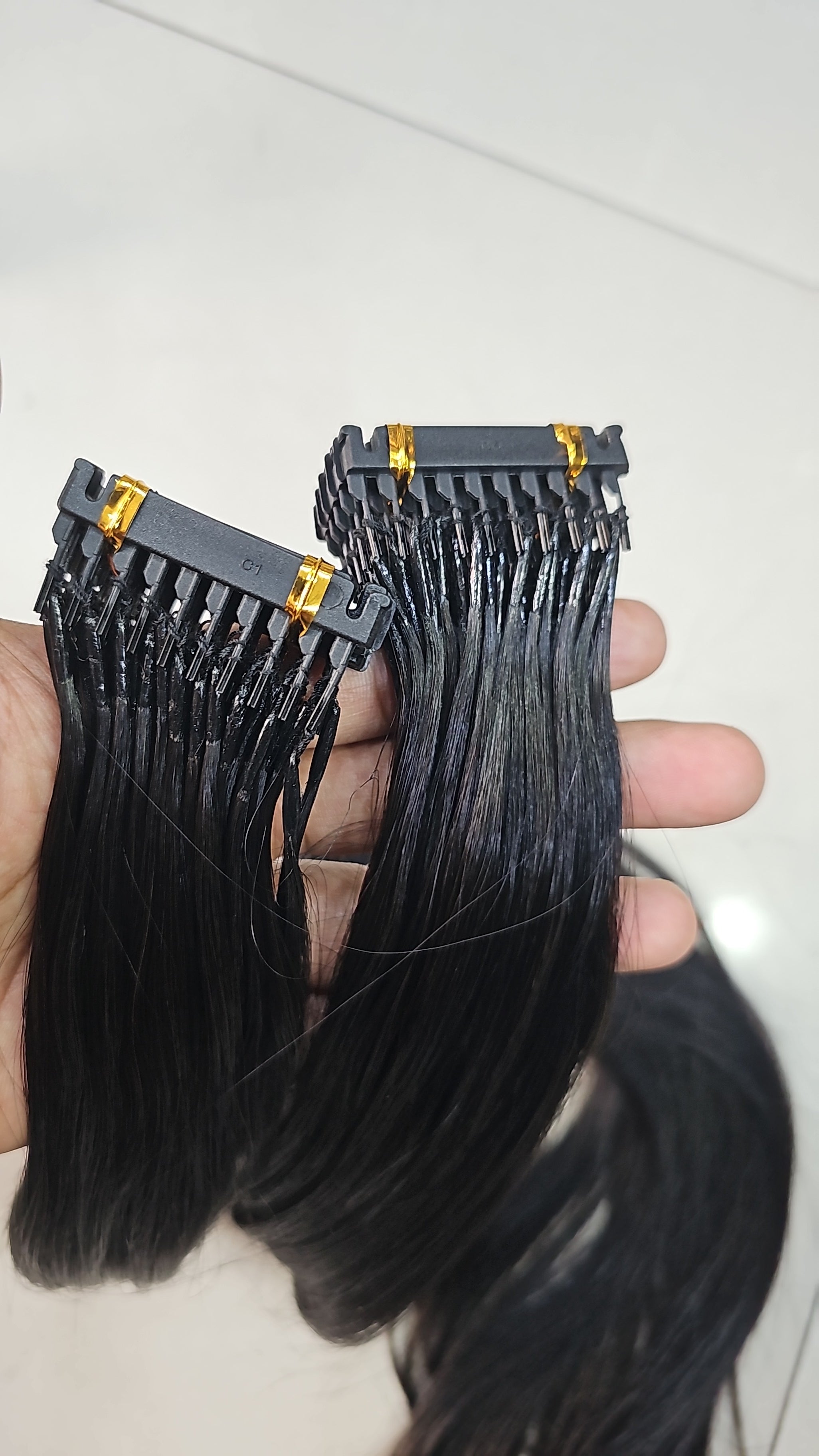Remy Human Hair 6D Extensions for Women In Dubai. Natural Hair and Wigs