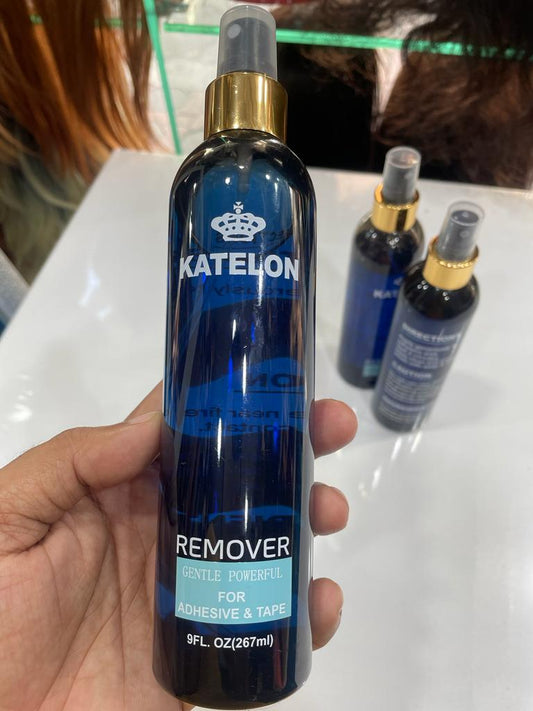 Katelon wig hair trace of glue to split hair replacement block Weaving aqueous sizing double-sided adhesive remover ( White & Blue ) - Natural Hair and Wigs