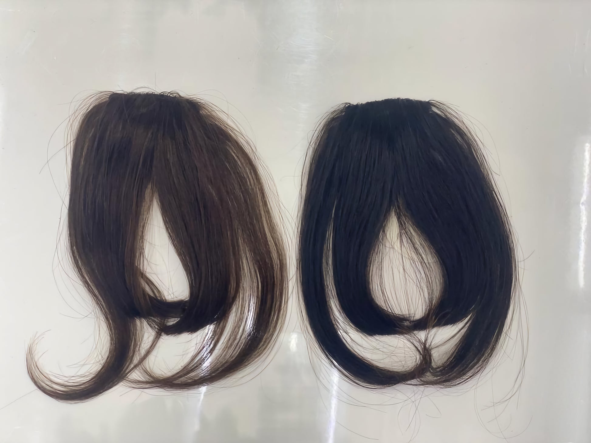 Light Thin Human Hair Bang for Women Front In Dubai Light Bang Hair - Natural Hair and Wigs