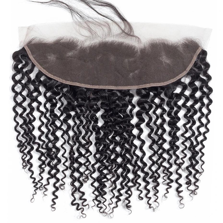 Virgin Italian Human Hair Natural Color Pre-Plucked HD Lace Frontals In Dubai - Natural Hair and Wigs