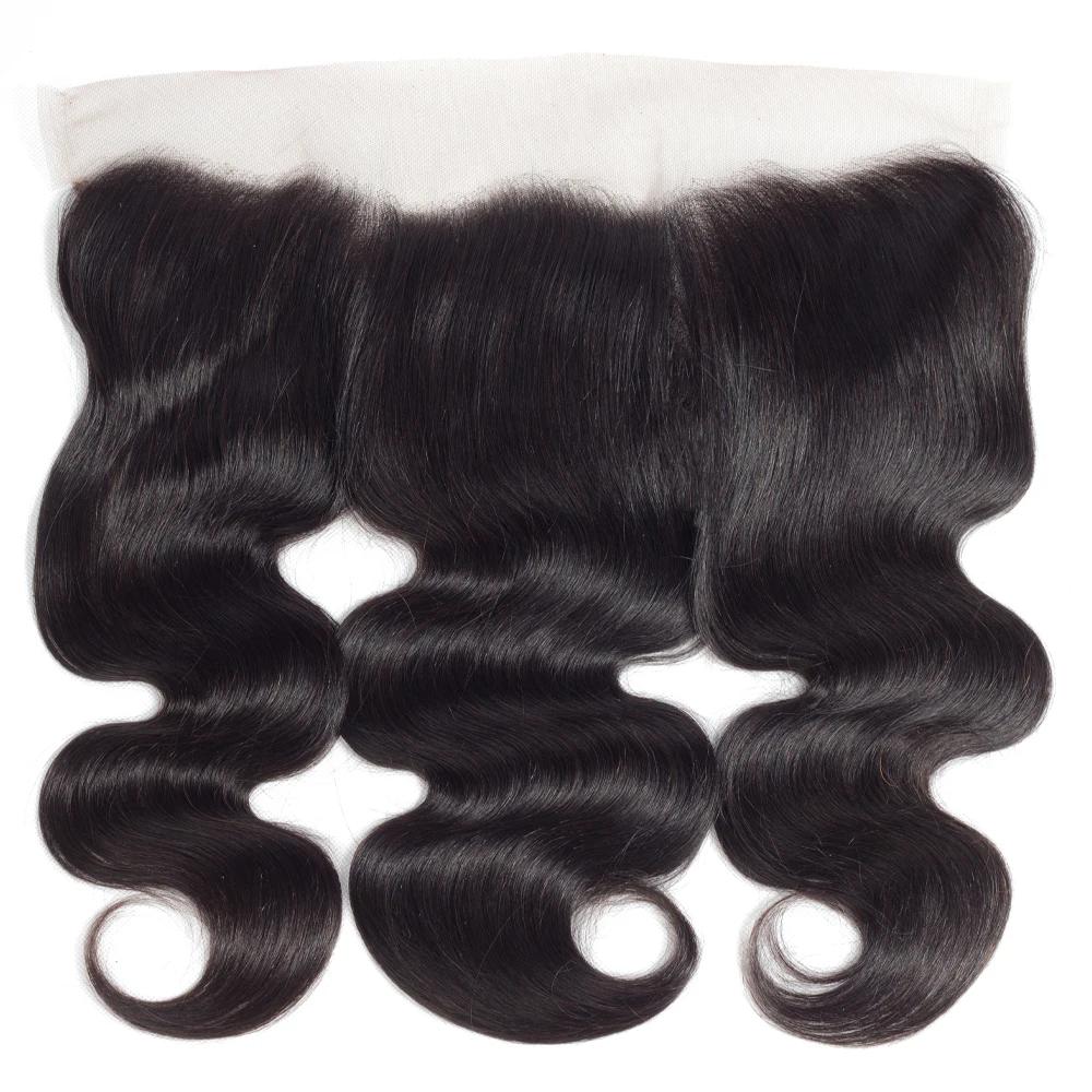 Virgin Italian Human Hair Natural Color Pre-Plucked HD Lace Frontals In Dubai - Natural Hair and Wigs
