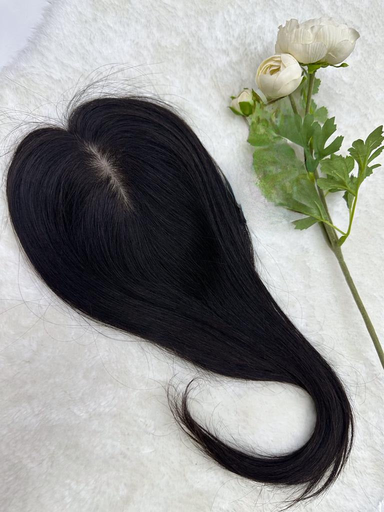 human hair topper cost online