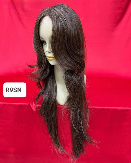 Ombre Synthetic and Human Colors mix Lace Wigs In Dubai