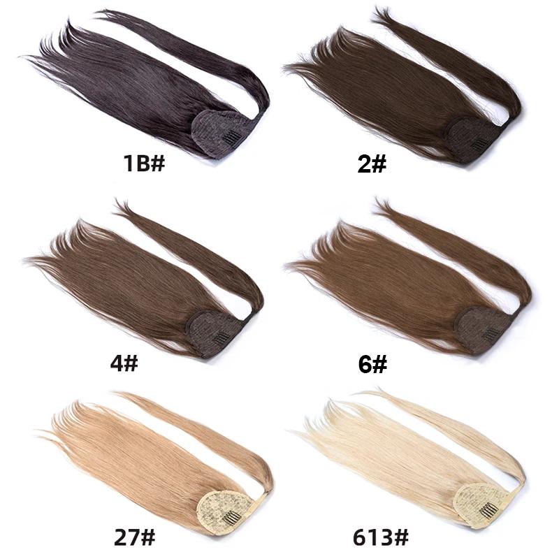 Hair Extension Ponytails Good Quality Ponytail Human Hair For Women - Natural Hair and Wigs