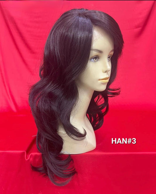 Synthetic and Human Colors mix Lace Wigs In DUBAI