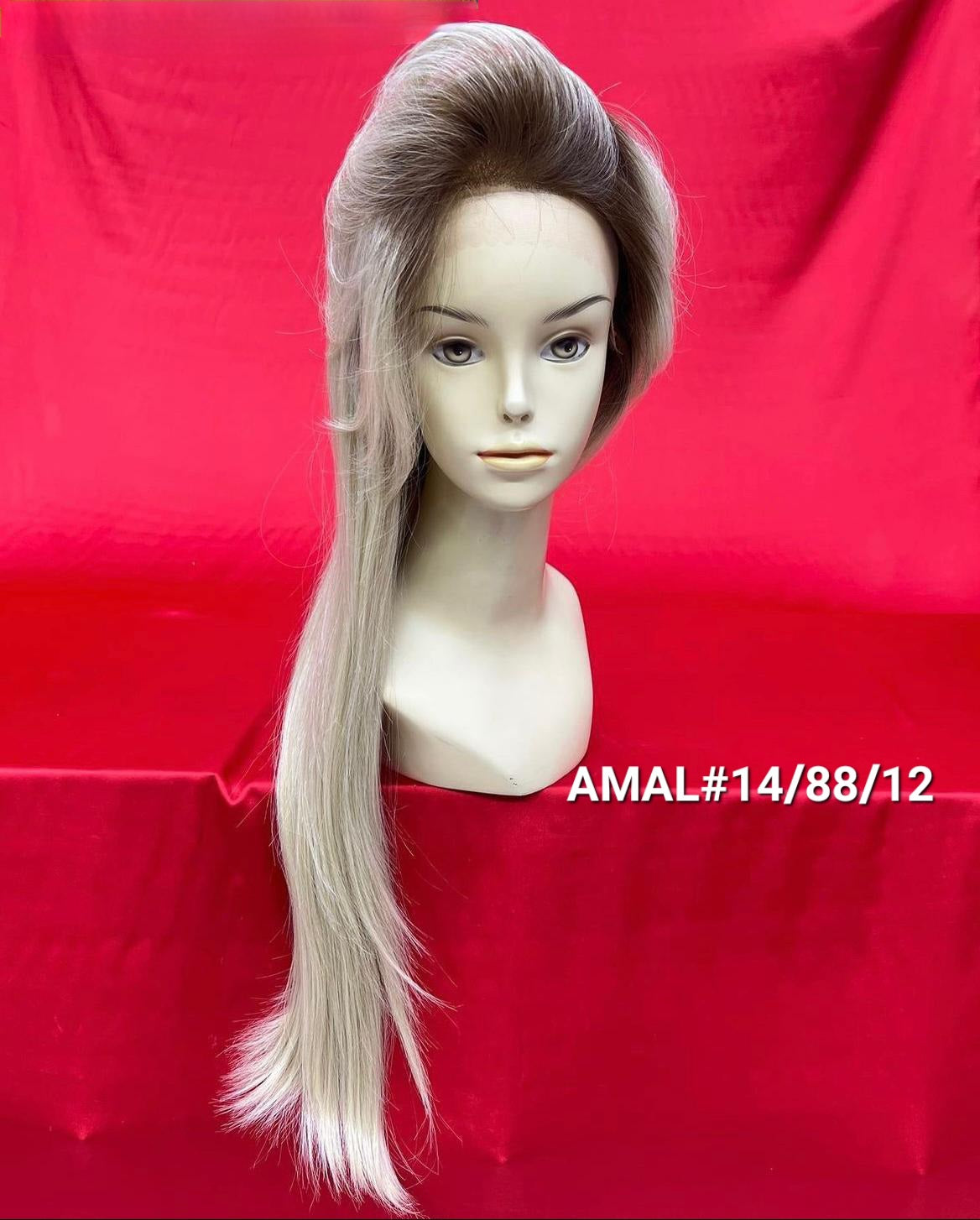 Synthetic and Human Colors mix Lace Wigs In DUBAI
