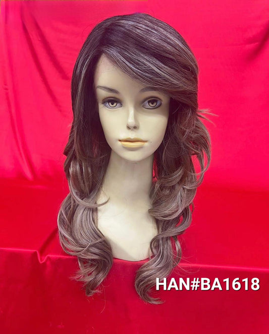 Ombre Synthetic and Human Colors mix Lace Wigs In DUBAI