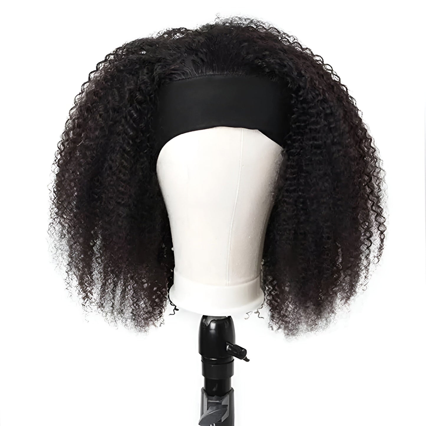 Headband Wig Virgin Italian Human Hair Kinky Afro Headband Wig In UAE Natural Hair and Wigs