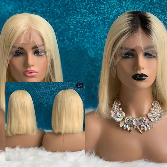 blonde bob wig