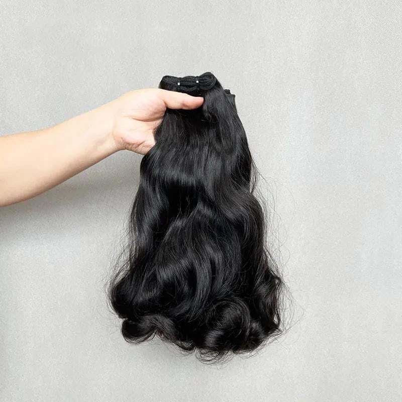 Best Quality Bundle Human Hair Vietnamese Sea Wave Bundles Hair Weft - Natural Hair and Wigs