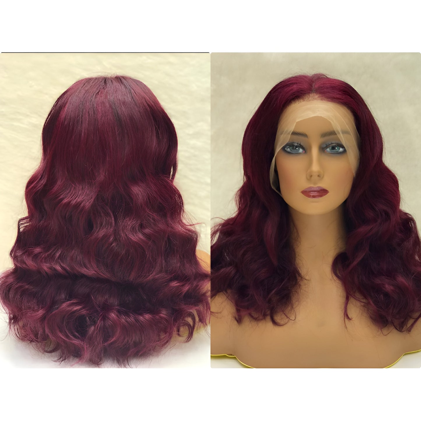 human hair burgundy body wave wig dubai 