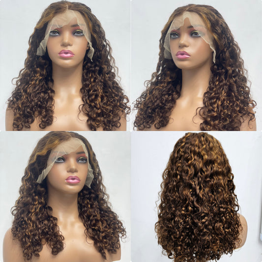 Highlights Curly Lace WIG