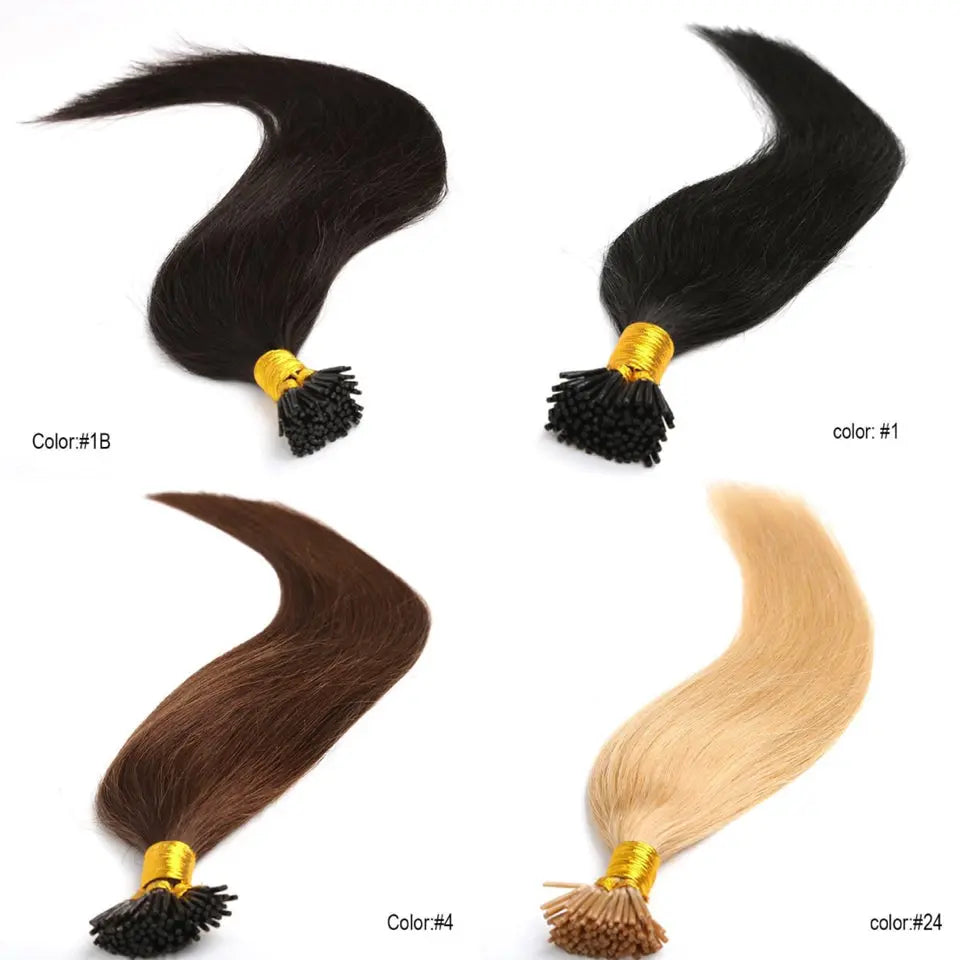K tip Extensions - Natural Hair and Wigs