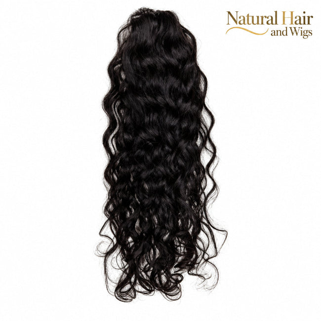 Long Water Curl Ponytail Extension UAE