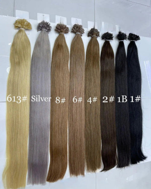 Nail-Tip Human Hair Extension Dubai Premium Quality Vietnamese Hair - Natural Hair and Wigs