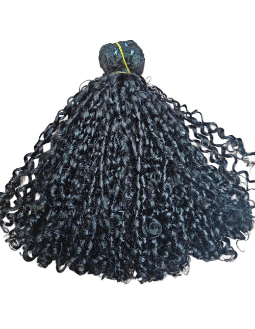 Pixie Curly Human Hair Weave Premium Vietnamese Pixie Curly Bundles Natural Hair and Wigs