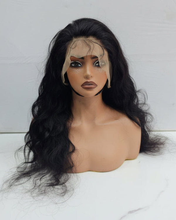 Long Body Wave 360 Lace Wig with soft waves