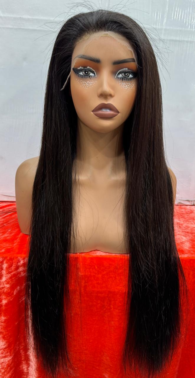 Premium 13x6 HD Lace Wig with invisible HD lace and soft human hair. 
Raw Single Donor Hair Wig with 13x6 HD lace for a natural scalp finish. Best HD lace wig in UAE. 
Unprocessed raw Remy hair wig. 
Premium HD lace front wig. 
Luxury human hair lace wig