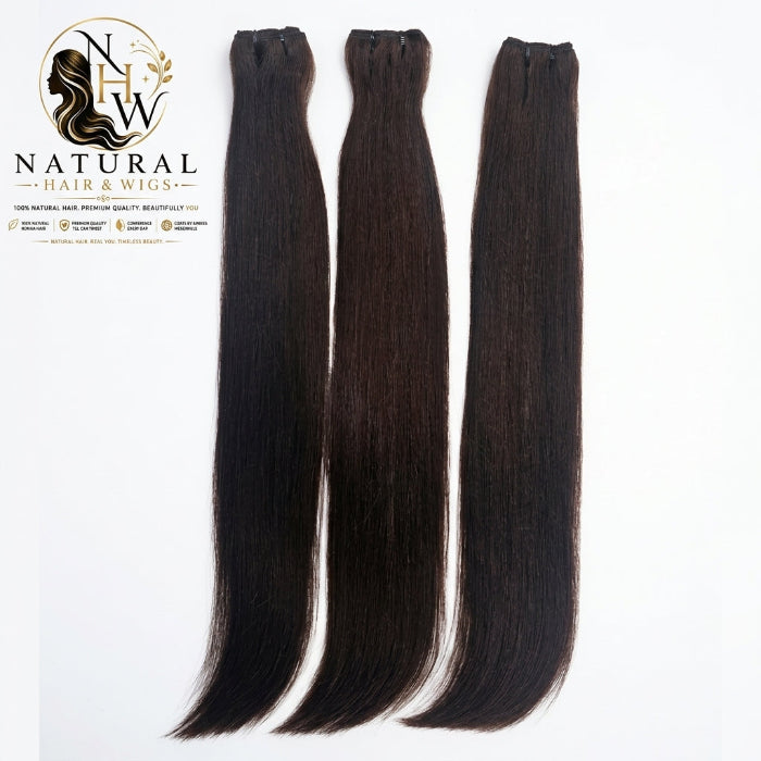 Russian Straight Human Hair Bundles