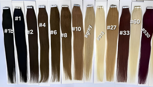 Russian Tape In Extensions Russian Tape Hair Extension Tape Ins