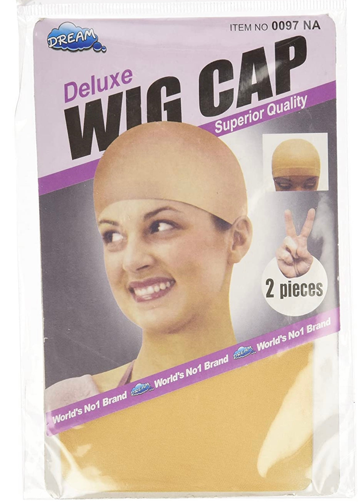 Stretchy Nylon Caps for Wigs, Wig Inside Wearing Cap for Women - Natural Hair and Wigs