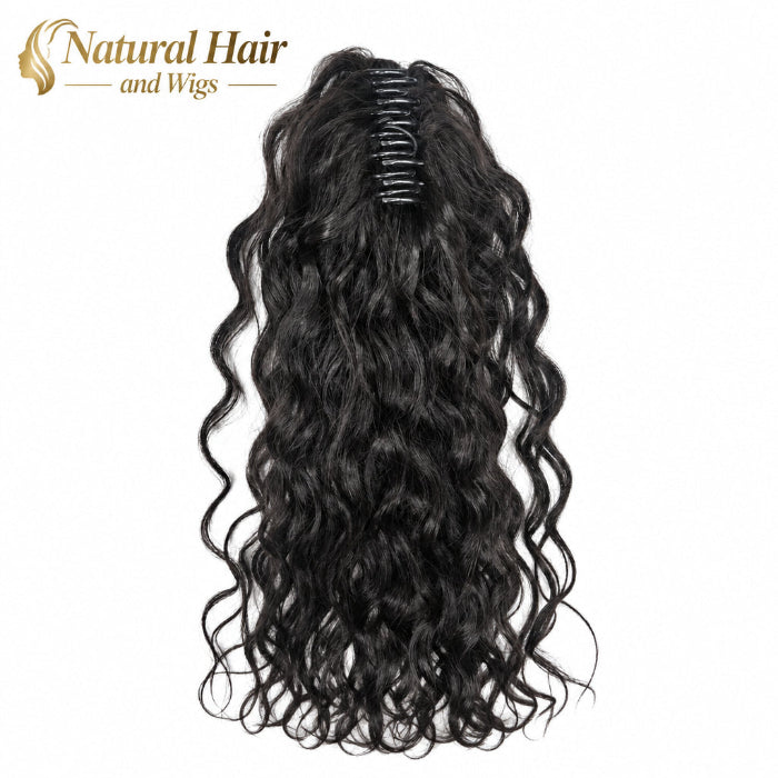 Water Curl Claw Clip Ponytail Extensions