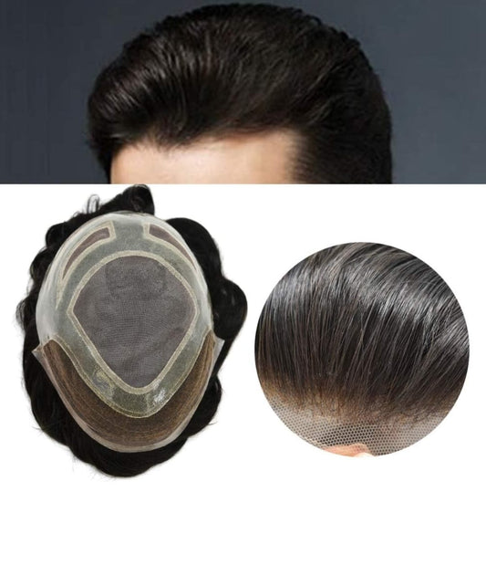 Men's Toupees Hair pieces system For Men's