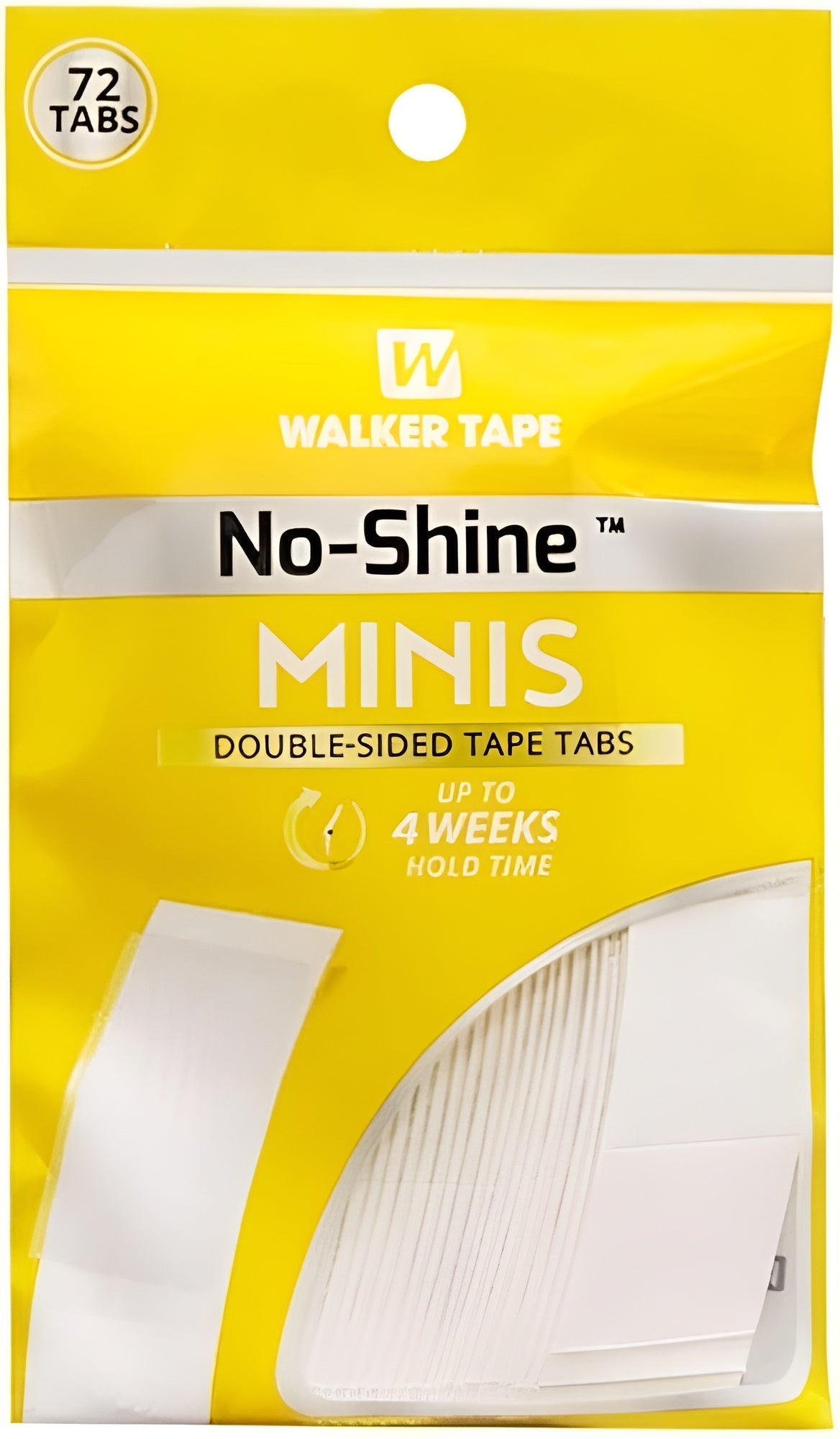 No Shine MINIS Double Sided Tapes Adhesive for Men Hair Replacement Natural Hair and Wigs