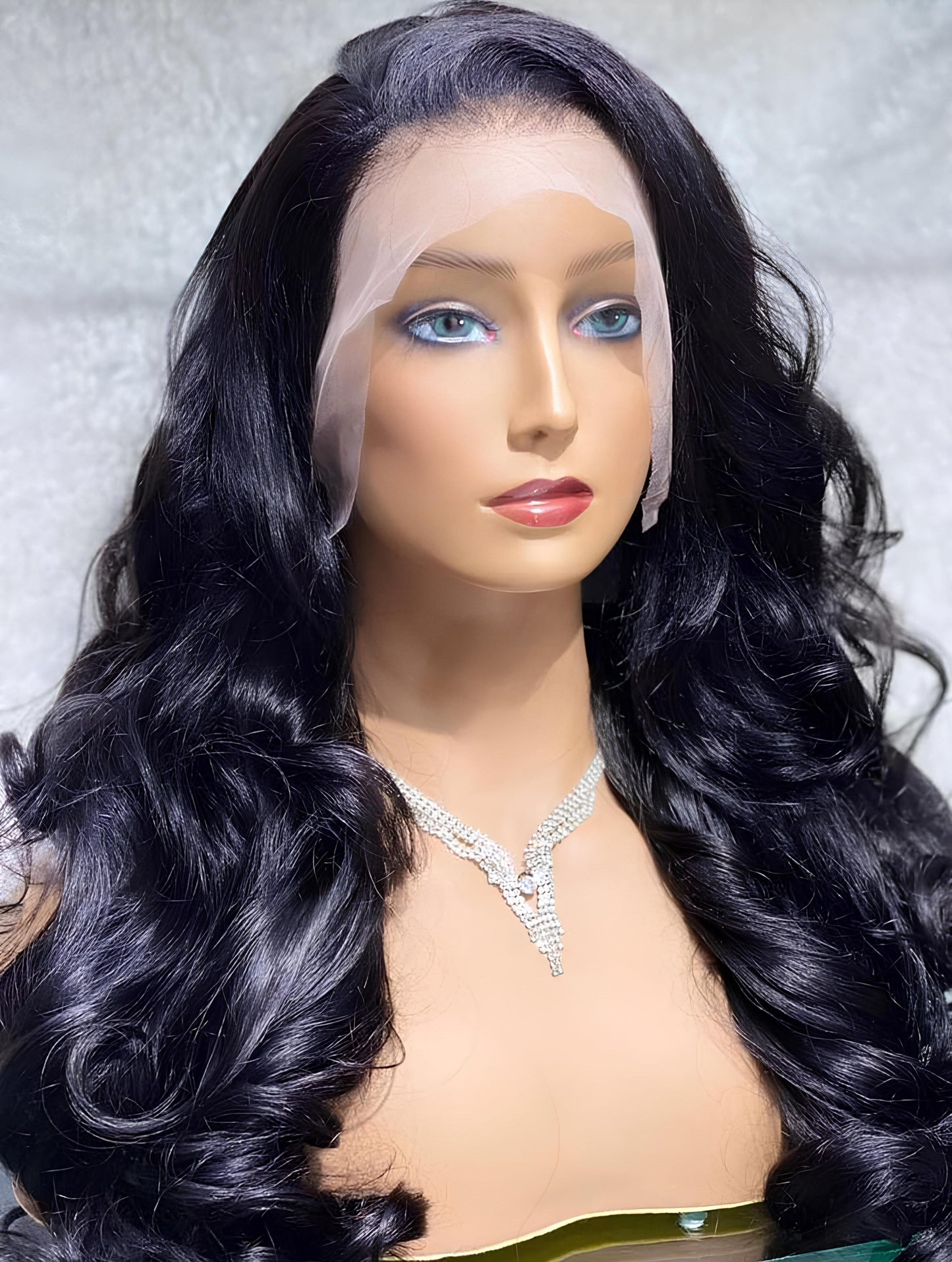 Peruvian Human Hair Highlight Ombre Wigs Natural Color Peruvian Wig
