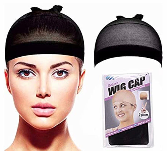 Stretchy Nylon Caps for Wigs, Wig Inside Wearing Cap for Women - Natural Hair and Wigs