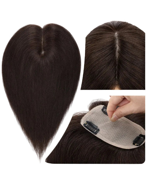 Women Topper Hair in Dubai Natural Human Hair Topper For Women