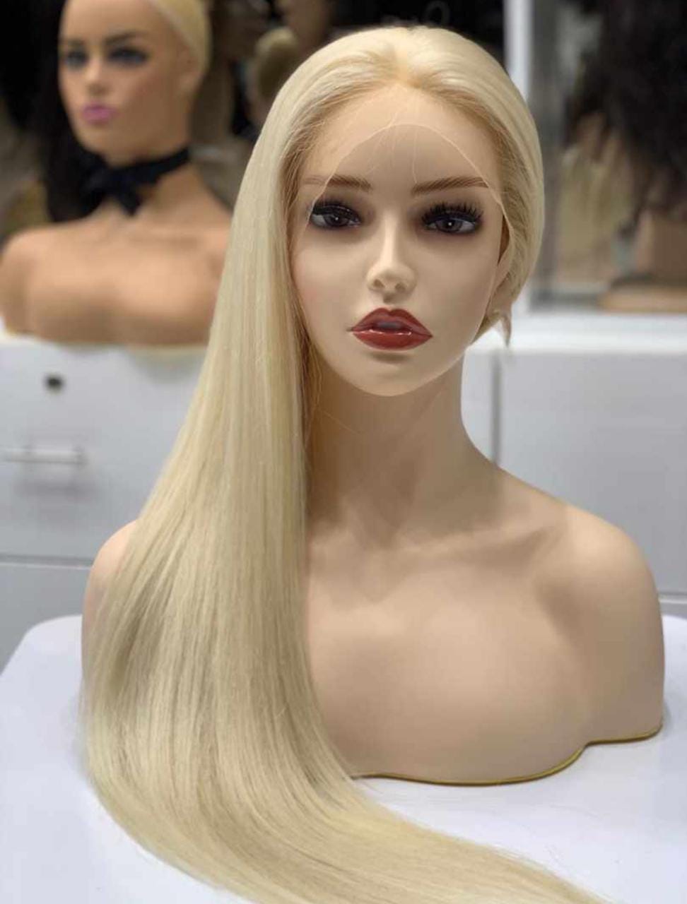 blonde lace front wig for black women