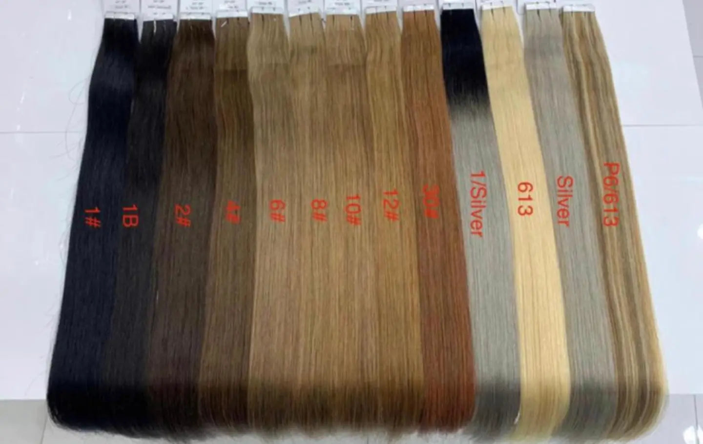 Thick Tape In Hair Extensions UAE Premium Quality Vietnamese Tape Hair - Natural Hair and Wigs