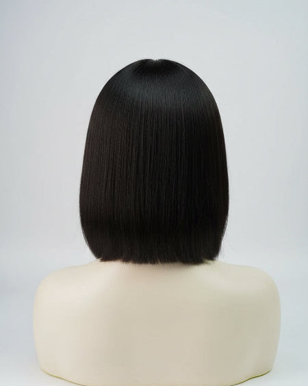 bob wig UAE. 
fringe wig UAE. 
bang wig UAE. 
Stylish Cheap Bob Bang Wig front view. 
Bob bang human hair wig with fringe.