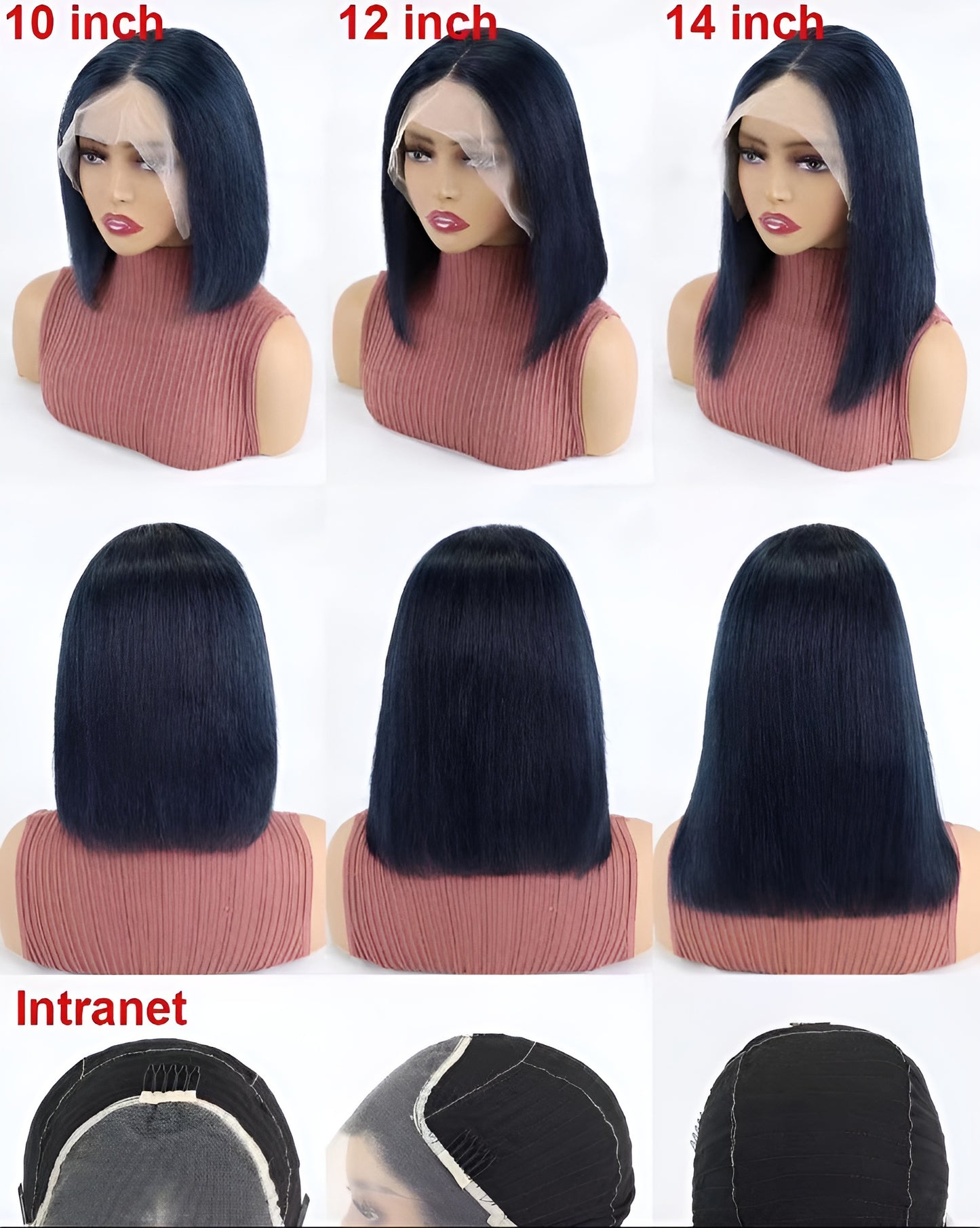 Buy Wigs Online Low Price Human Hair Bob Wigs for Women Brazilian Wig - Natural Hair and Wigs